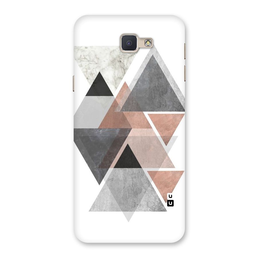 Abstract Diamond Pink Design Back Case for Galaxy J5 Prime