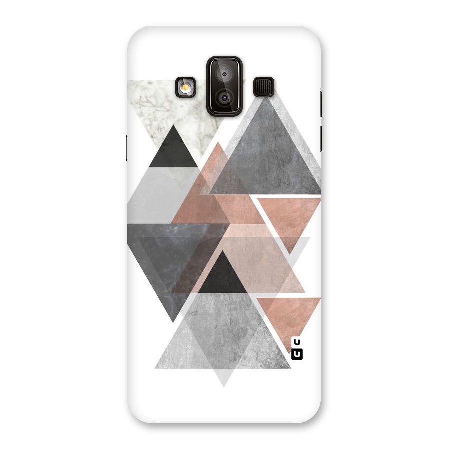 Abstract Diamond Pink Design Back Case for Galaxy J7 Duo