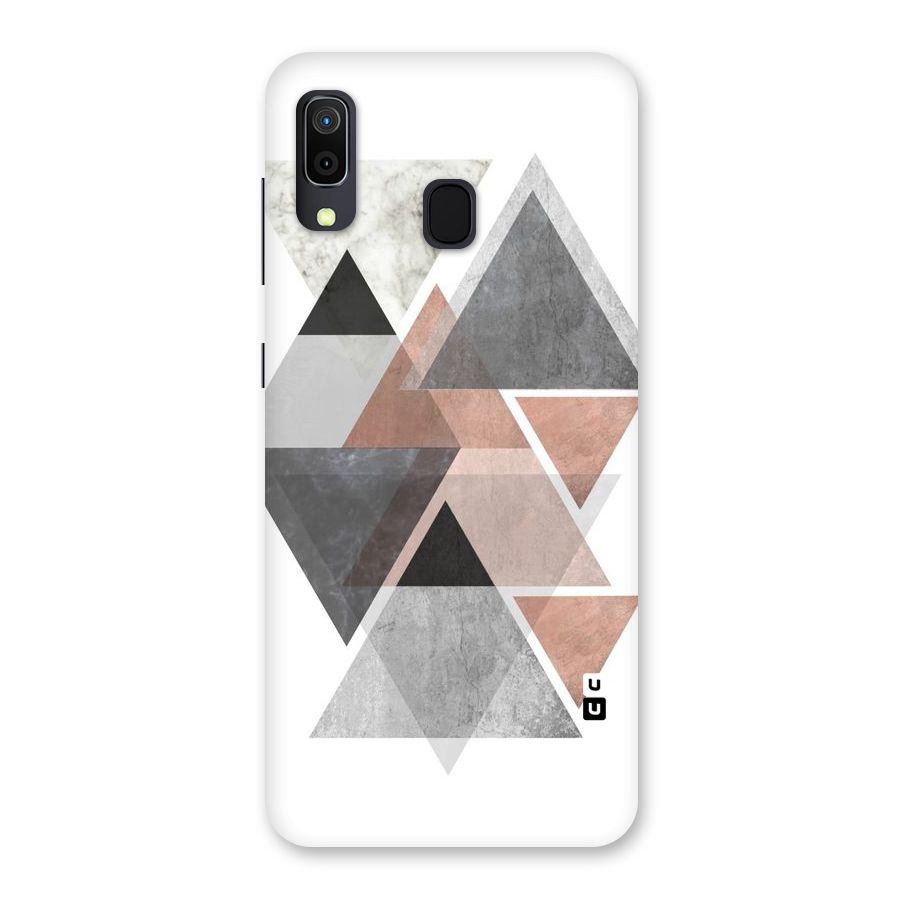 Abstract Diamond Pink Design Back Case for Galaxy M10s