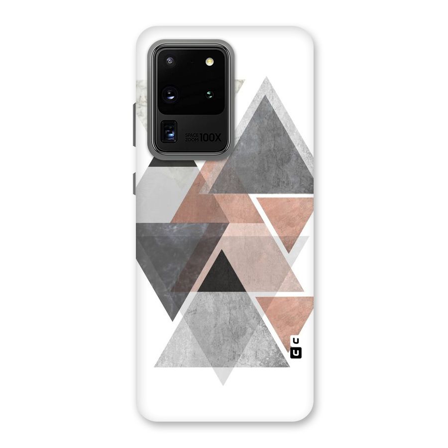 Abstract Diamond Pink Design Back Case for Galaxy S20 Ultra