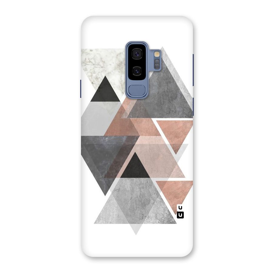 Abstract Diamond Pink Design Back Case for Galaxy S9 Plus