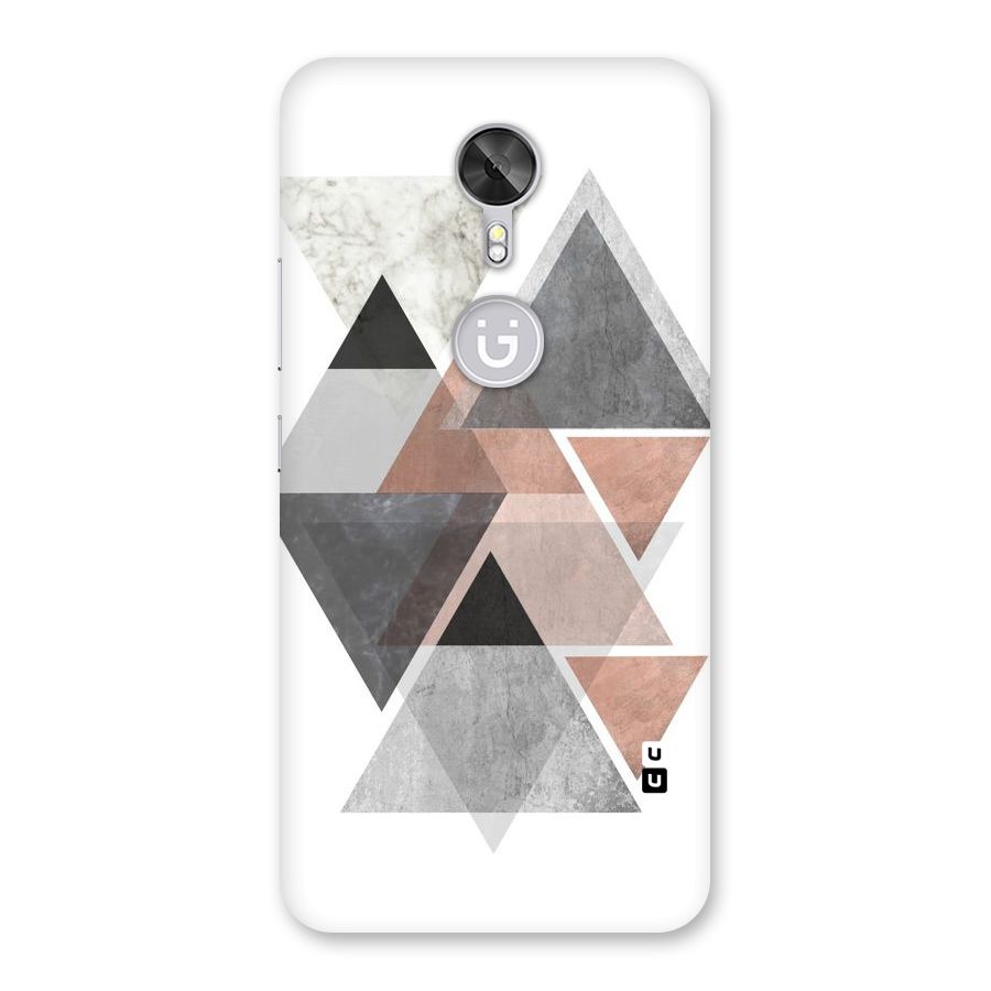 Abstract Diamond Pink Design Back Case for Gionee A1