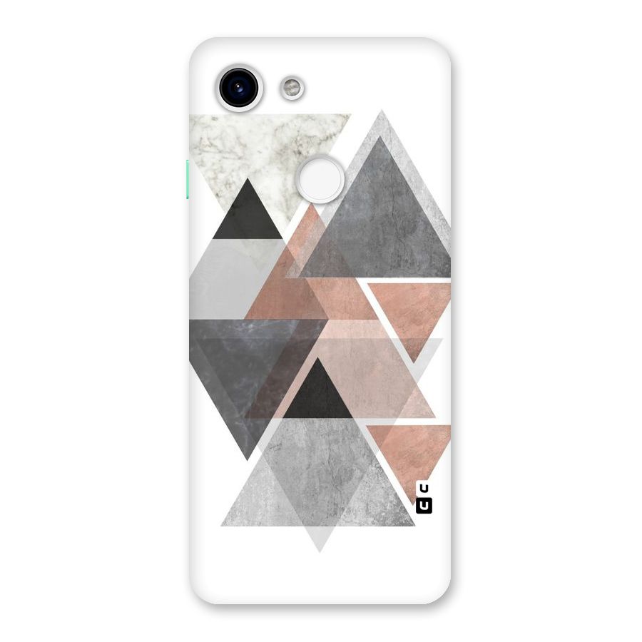 Abstract Diamond Pink Design Back Case for Google Pixel 3