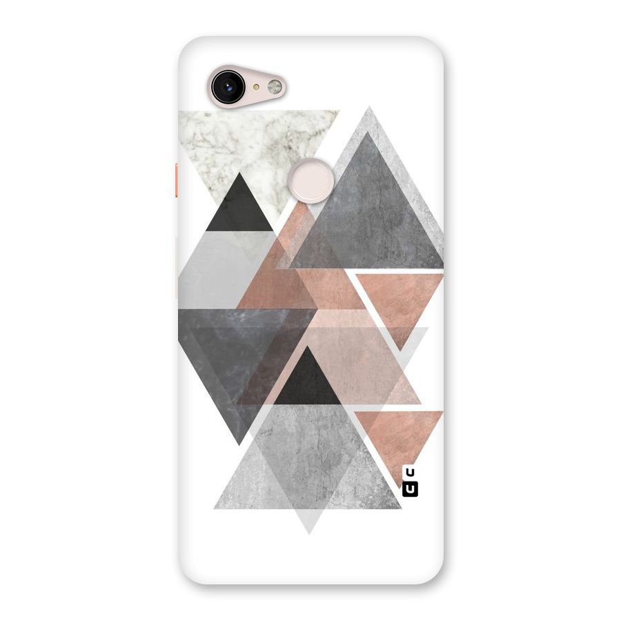 Abstract Diamond Pink Design Back Case for Google Pixel 3 XL