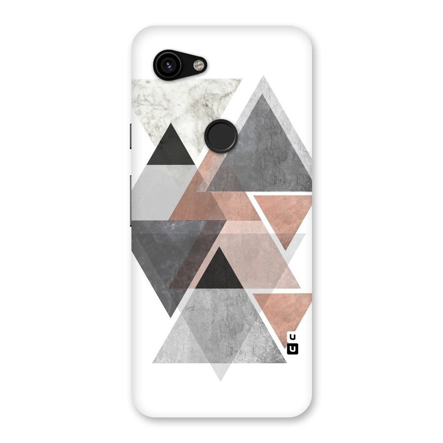 Abstract Diamond Pink Design Back Case for Google Pixel 3a