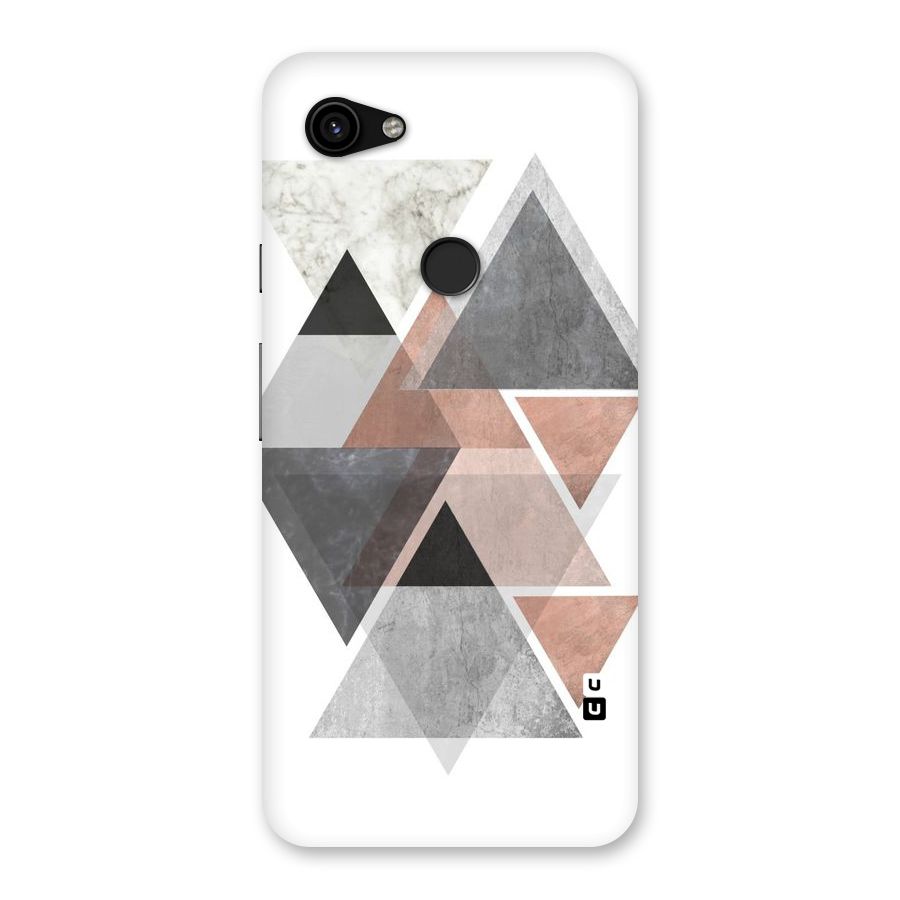 Abstract Diamond Pink Design Back Case for Google Pixel 3a XL