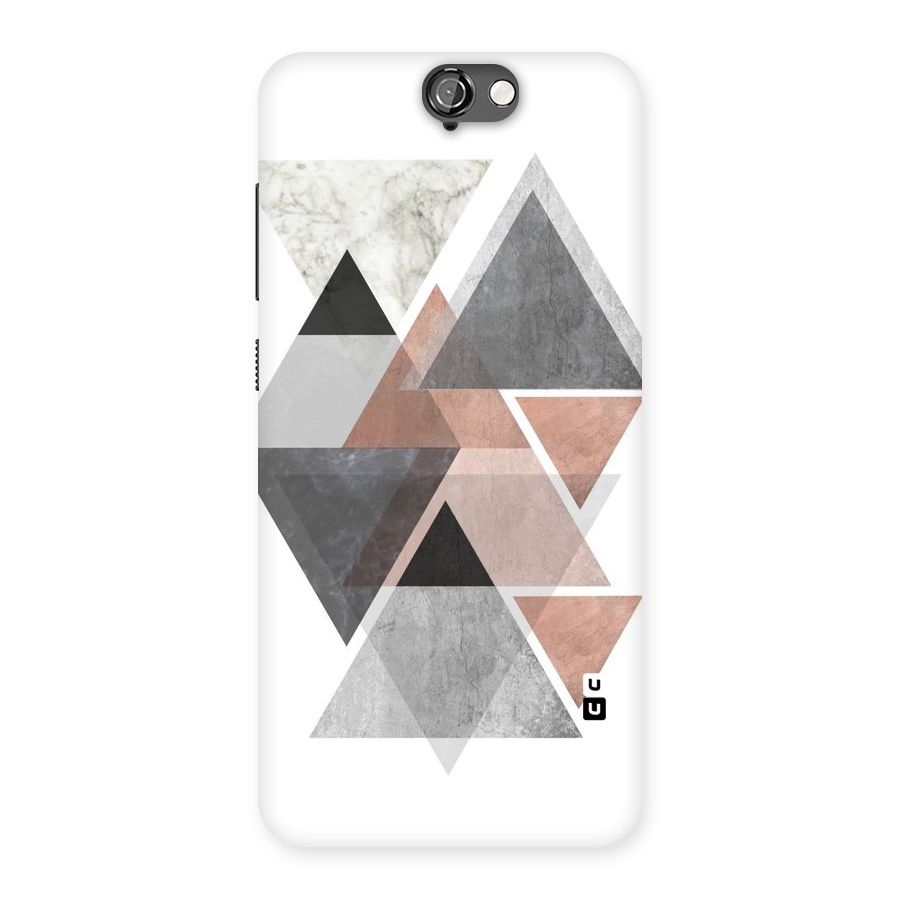 Abstract Diamond Pink Design Back Case for HTC One A9