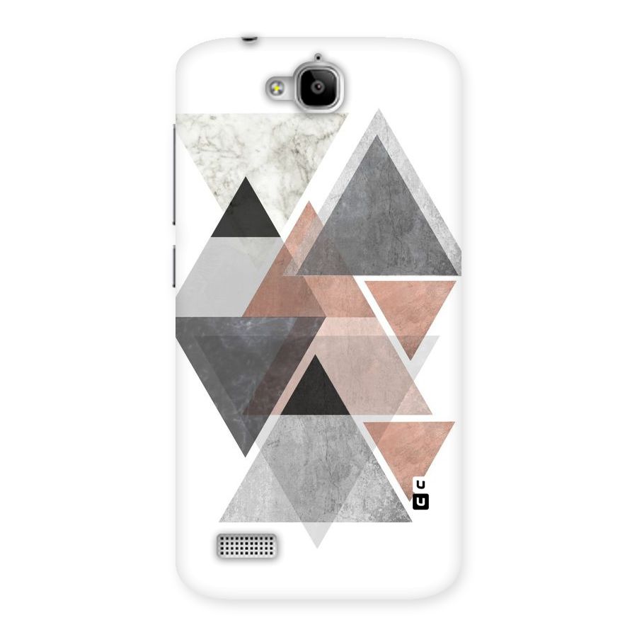 Abstract Diamond Pink Design Back Case for Honor Holly