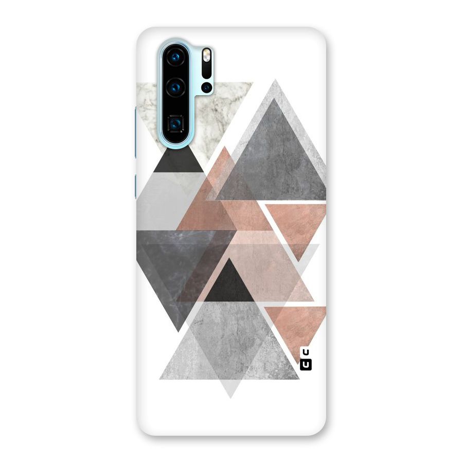 Abstract Diamond Pink Design Back Case for Huawei P30 Pro