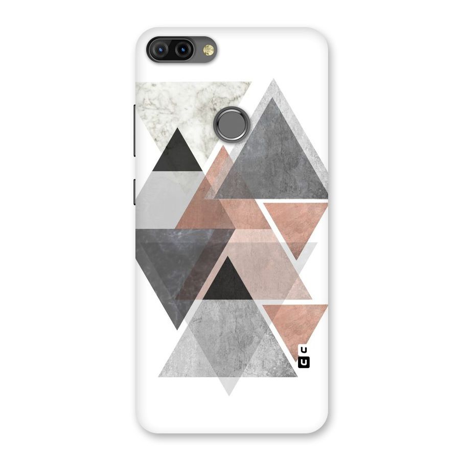 Abstract Diamond Pink Design Back Case for Infinix Hot 6 Pro