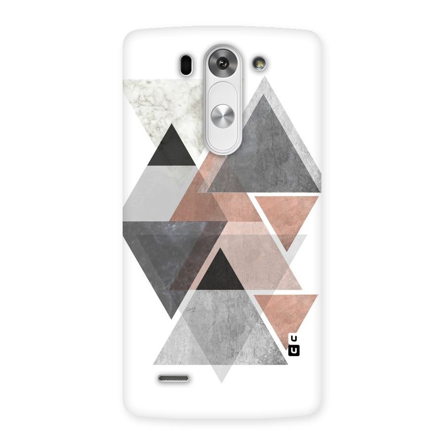 Abstract Diamond Pink Design Back Case for LG G3 Mini