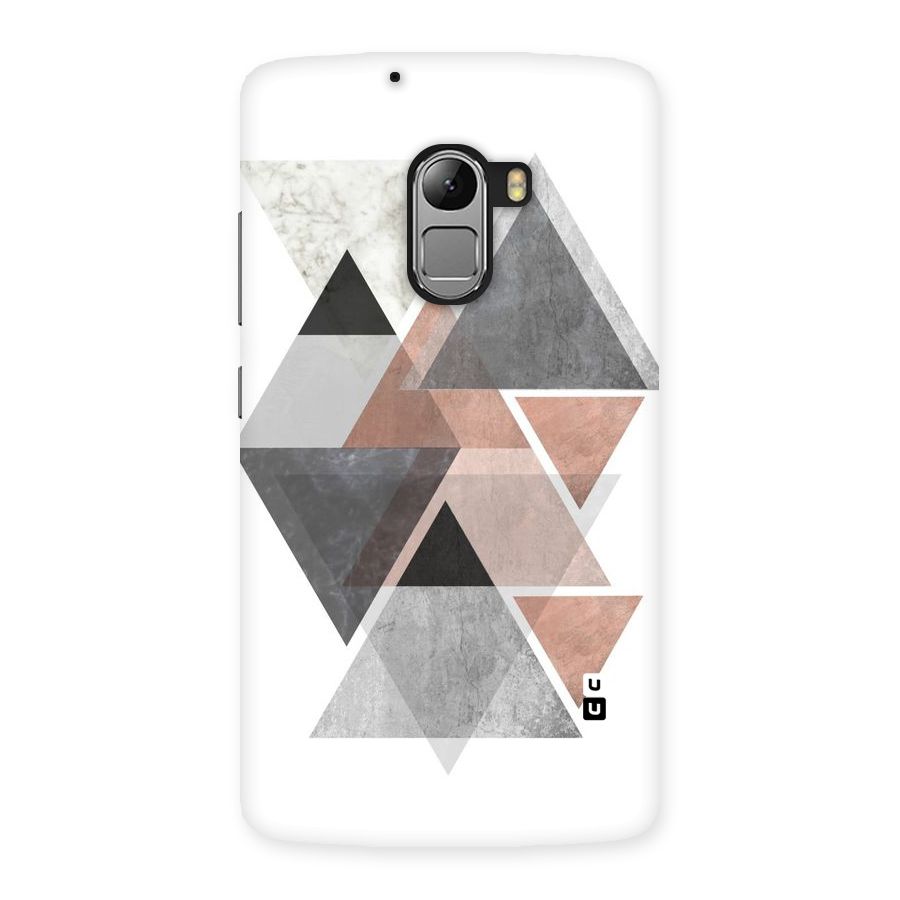 Abstract Diamond Pink Design Back Case for Lenovo K4 Note