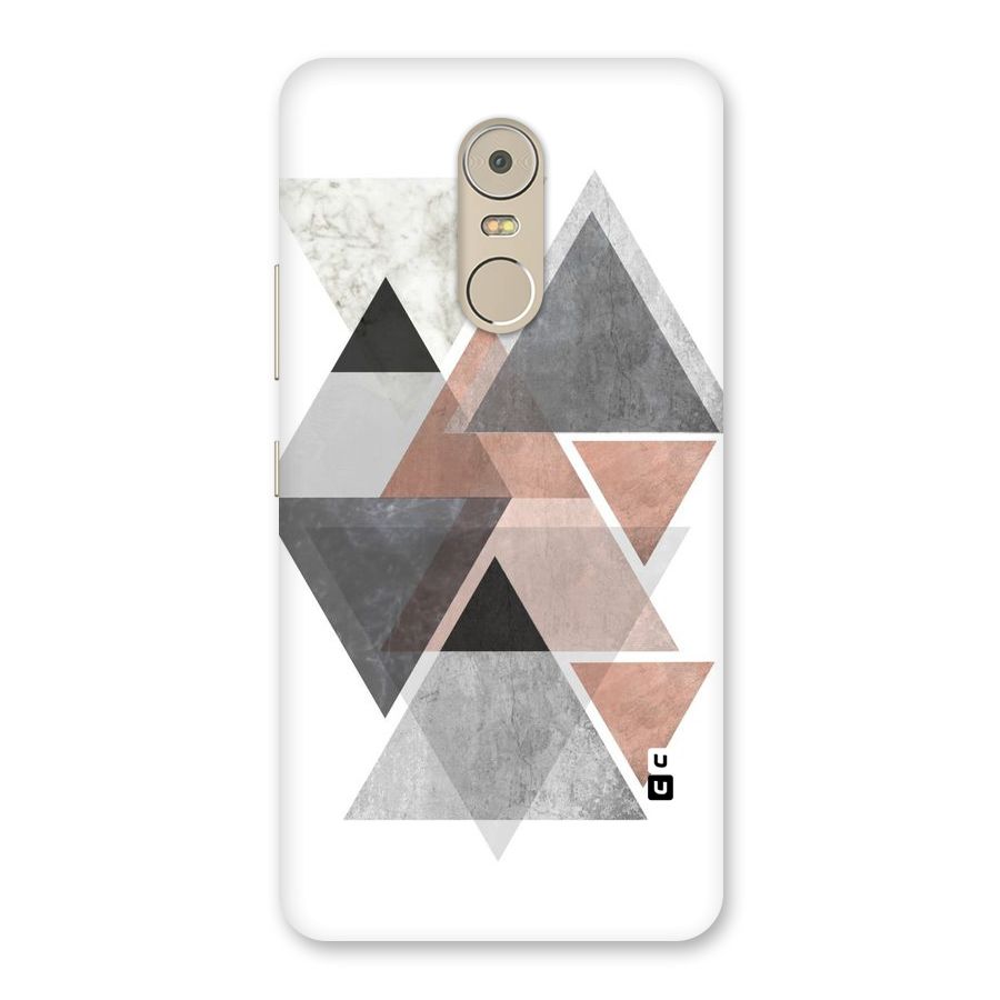 Abstract Diamond Pink Design Back Case for Lenovo K6 Note