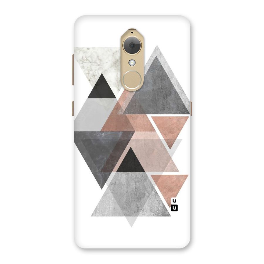 Abstract Diamond Pink Design Back Case for Lenovo K8