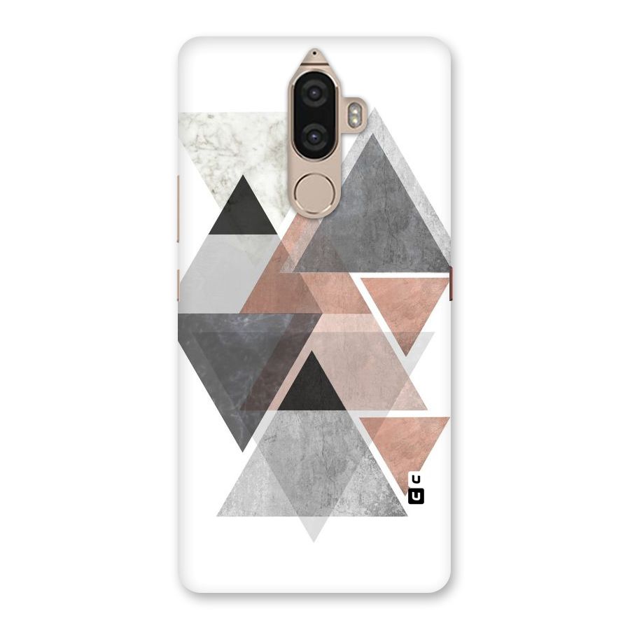 Abstract Diamond Pink Design Back Case for Lenovo K8 Note