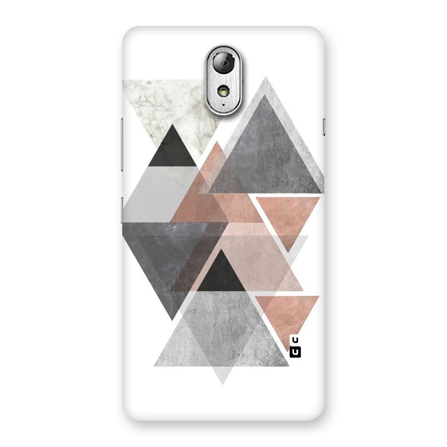 Abstract Diamond Pink Design Back Case for Lenovo Vibe P1M
