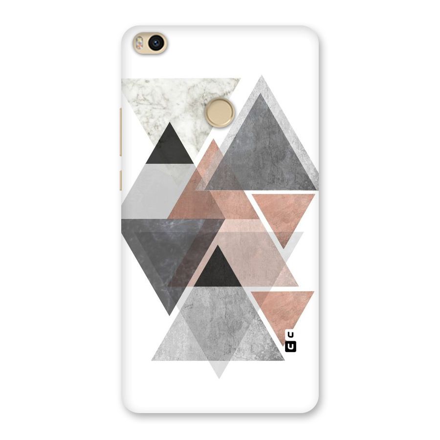 Abstract Diamond Pink Design Back Case for Mi Max 2