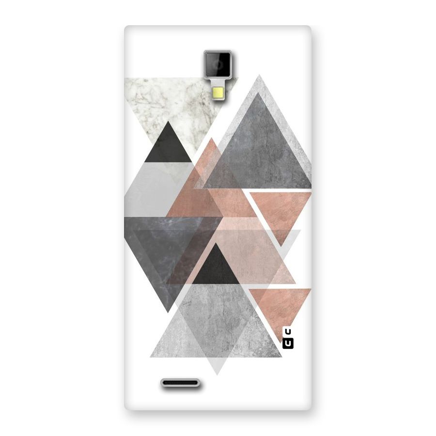 Abstract Diamond Pink Design Back Case for Micromax Canvas Xpress A99