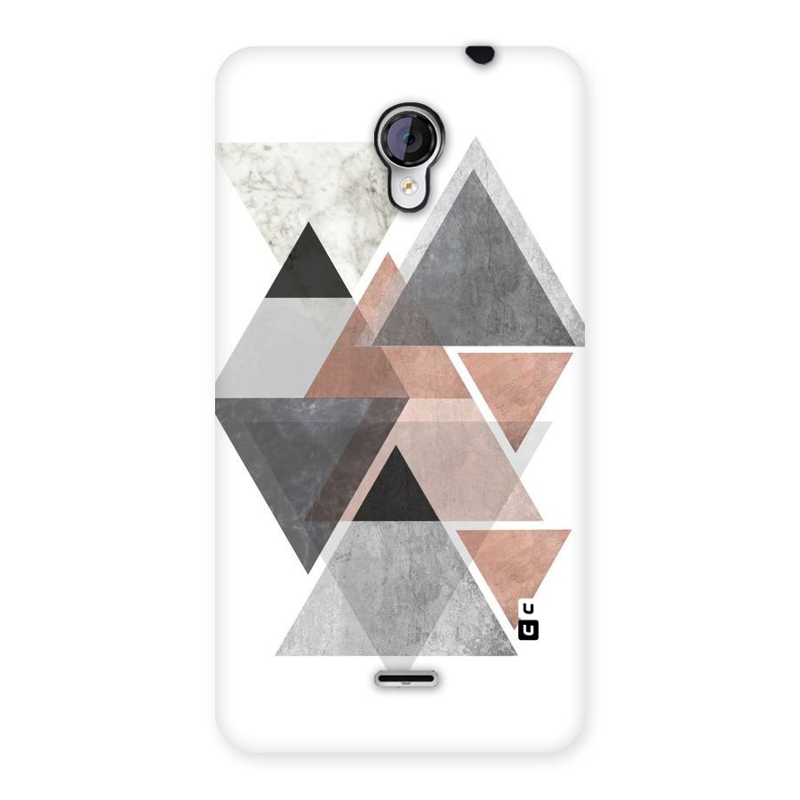 Abstract Diamond Pink Design Back Case for Micromax Unite 2 A106