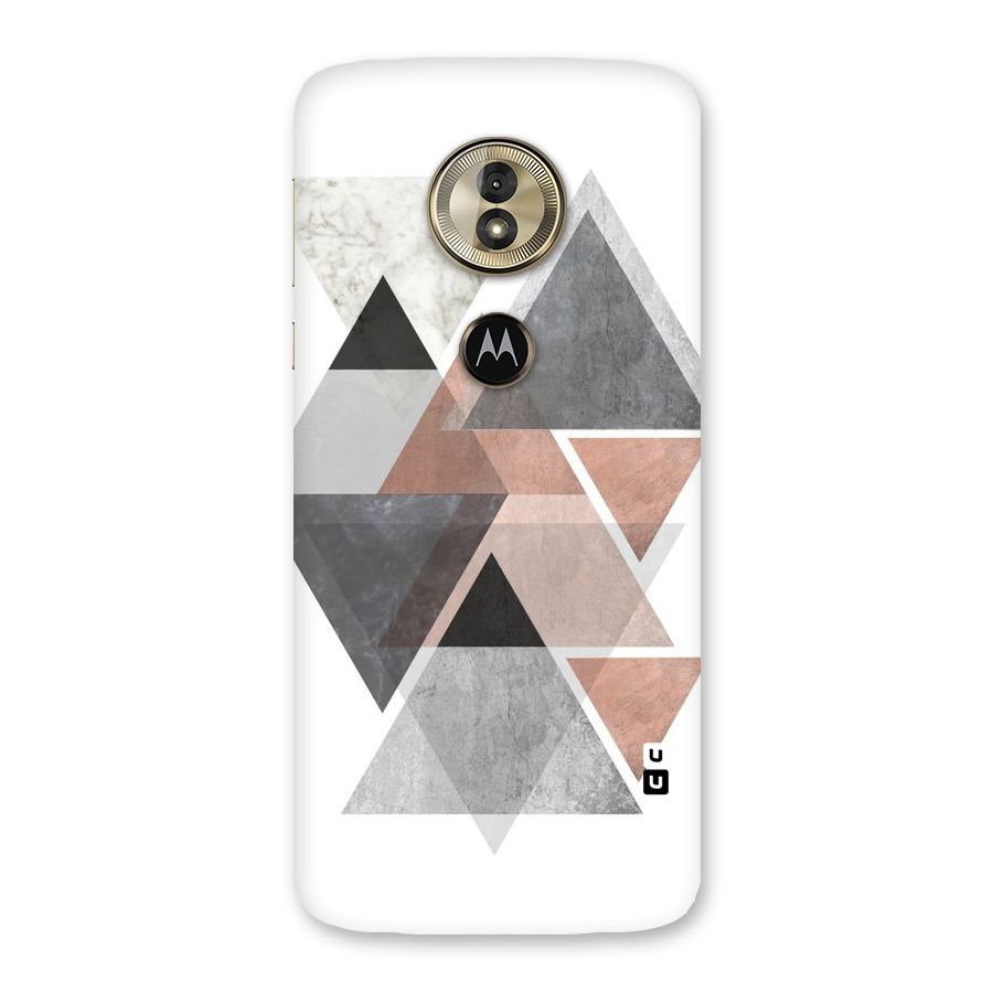 Abstract Diamond Pink Design Back Case for Moto G6 Play