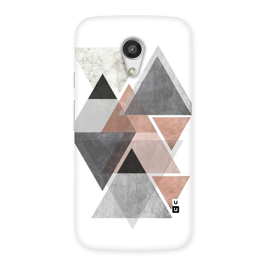 Abstract Diamond Pink Design Back Case for Moto G 2nd Gen