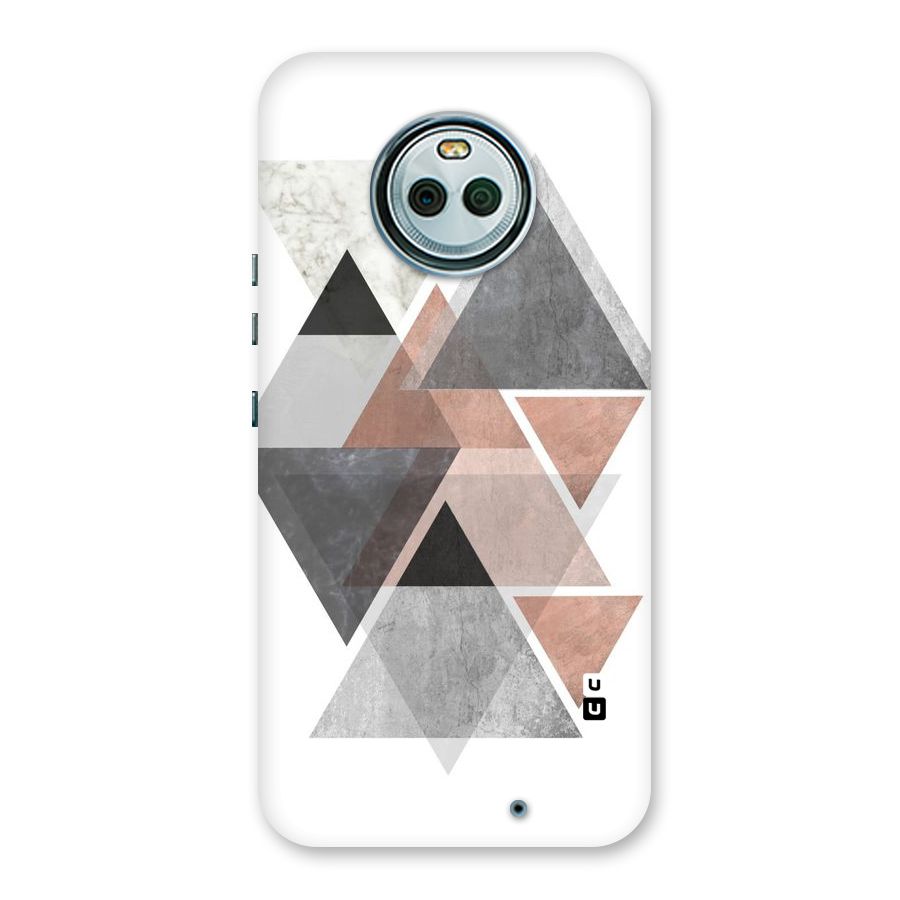 Abstract Diamond Pink Design Back Case for Moto X4