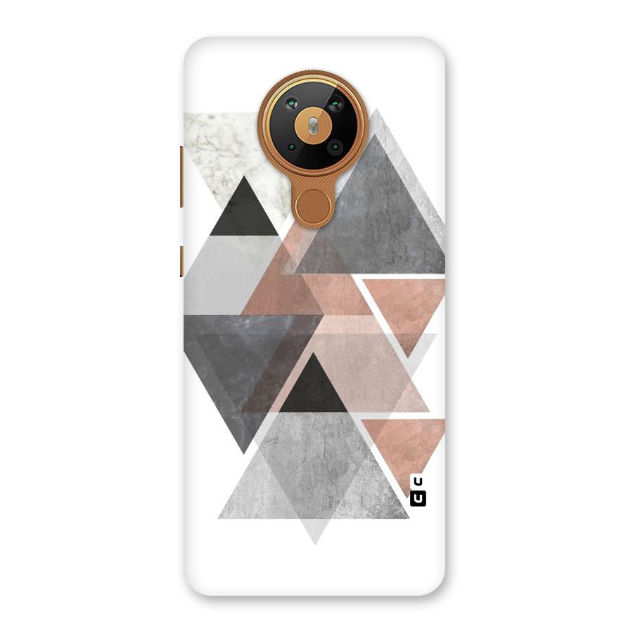 Abstract Diamond Pink Design Back Case for Nokia 5.3