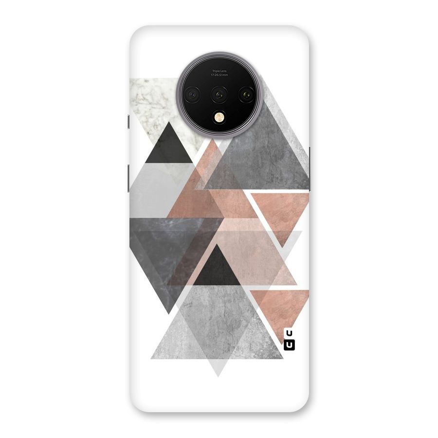 Abstract Diamond Pink Design Back Case for OnePlus 7T