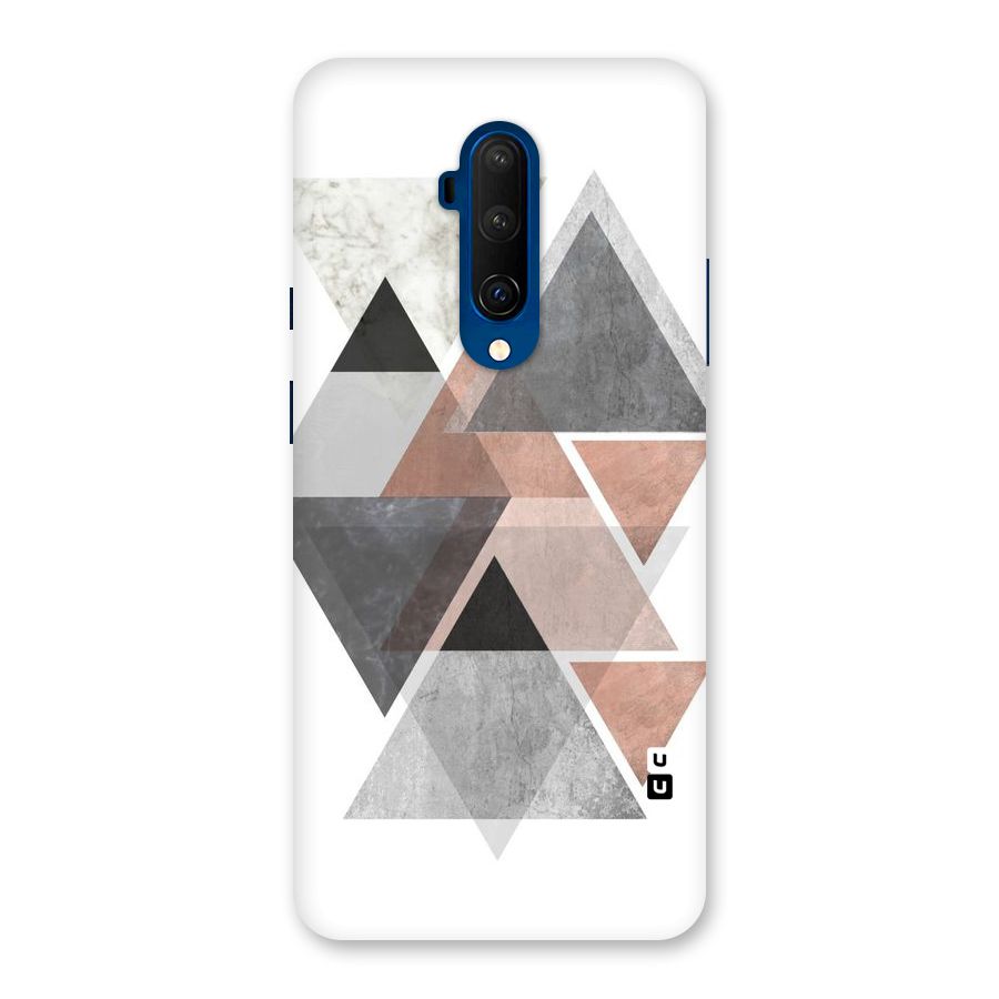 Abstract Diamond Pink Design Back Case for OnePlus 7T Pro