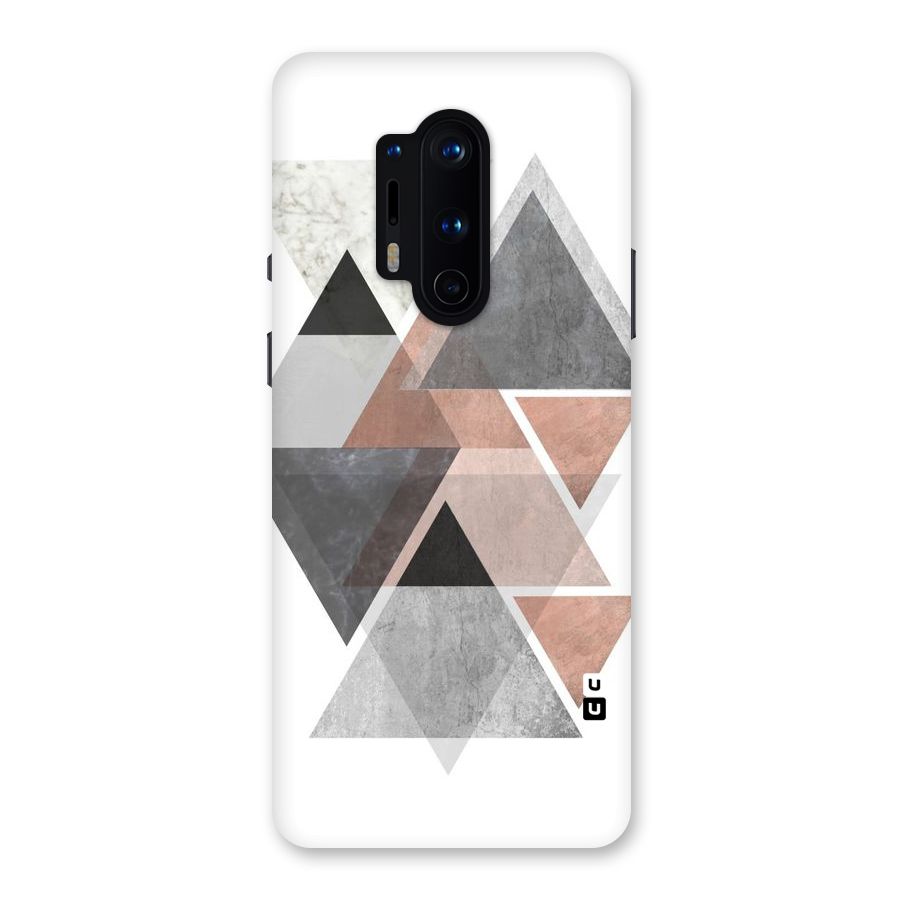 Abstract Diamond Pink Design Back Case for OnePlus 8 Pro
