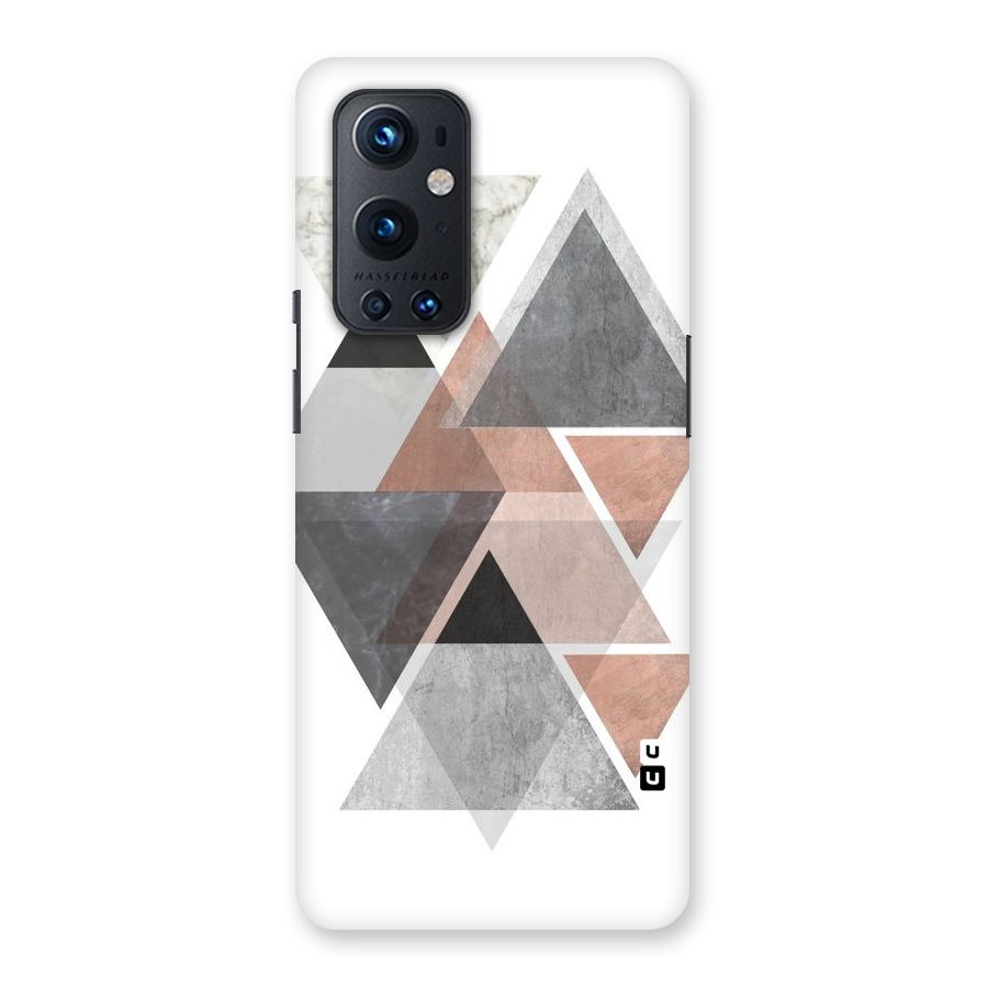 Abstract Diamond Pink Design Back Case for OnePlus 9 Pro