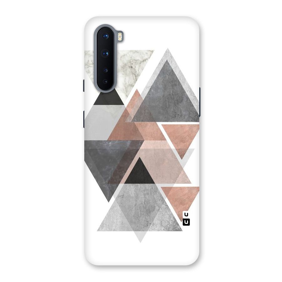 Abstract Diamond Pink Design Back Case for OnePlus Nord