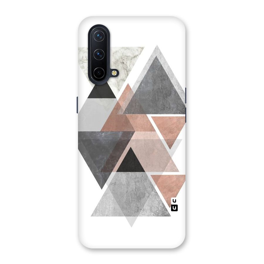 Abstract Diamond Pink Design Back Case for OnePlus Nord CE 5G