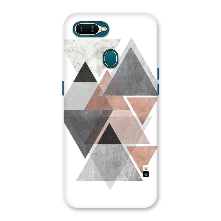 Abstract Diamond Pink Design Back Case for Oppo A11k