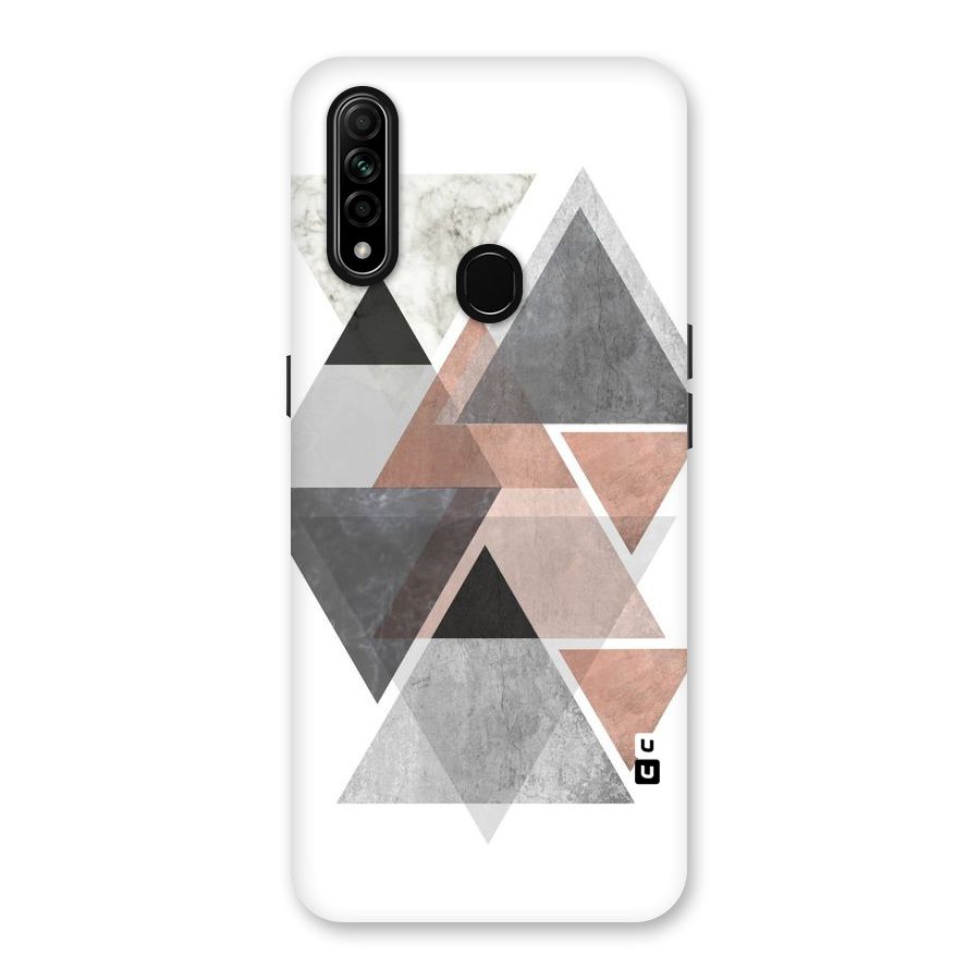 Abstract Diamond Pink Design Back Case for Oppo A31