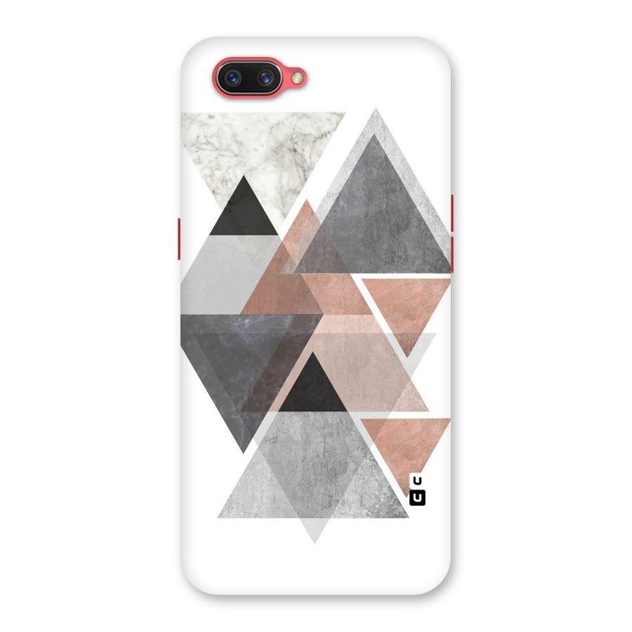Abstract Diamond Pink Design Back Case for Oppo A3s