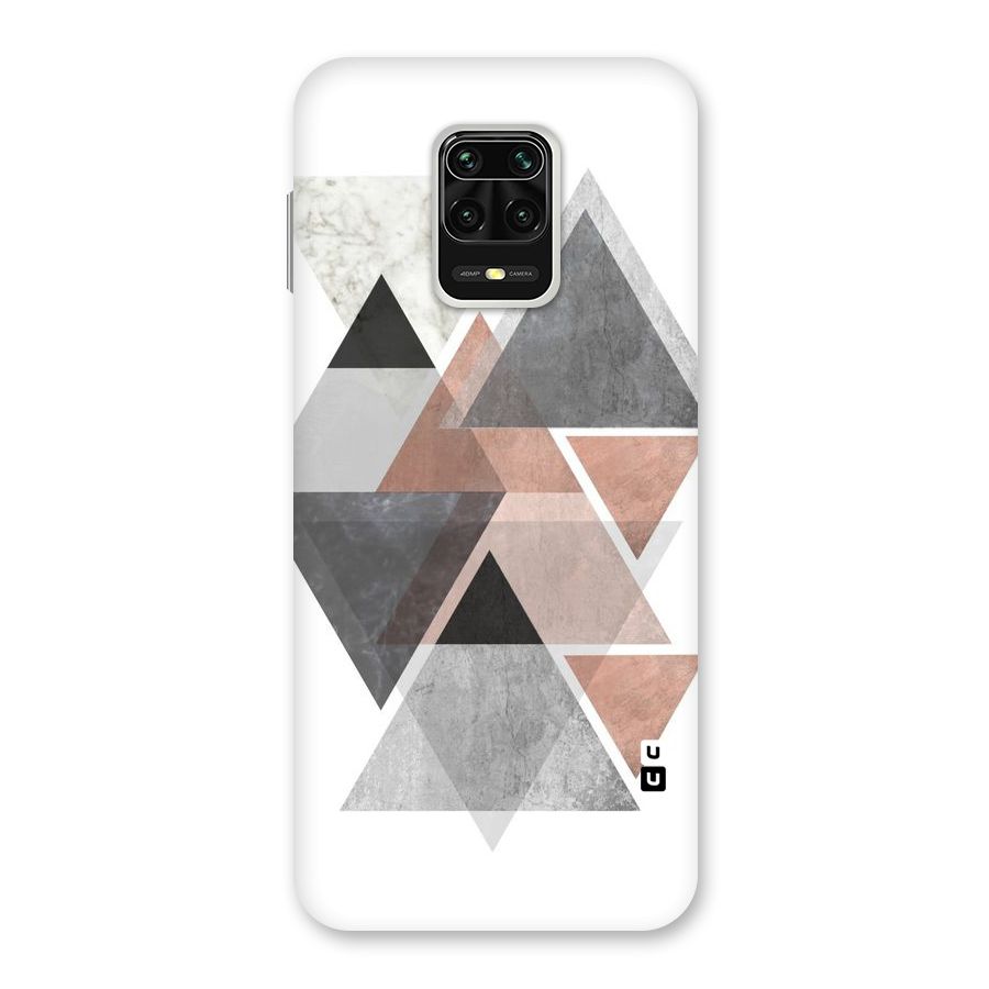 Abstract Diamond Pink Design Back Case for Poco M2 Pro