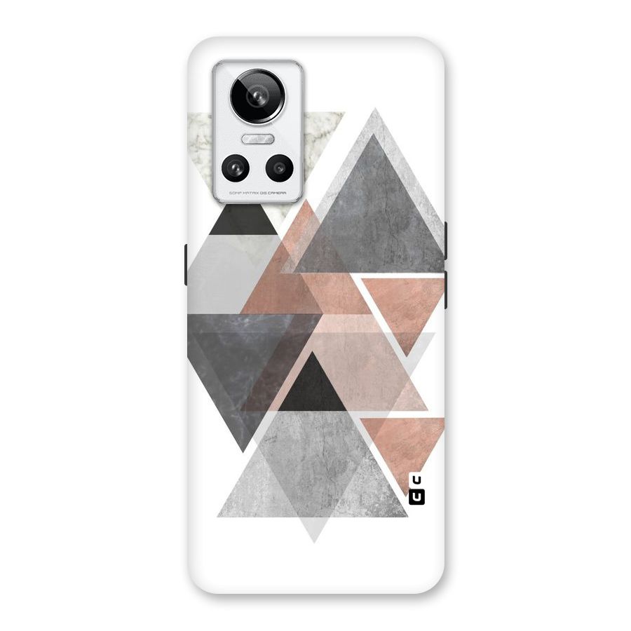 Abstract Diamond Pink Design Back Case for Realme GT Neo 3