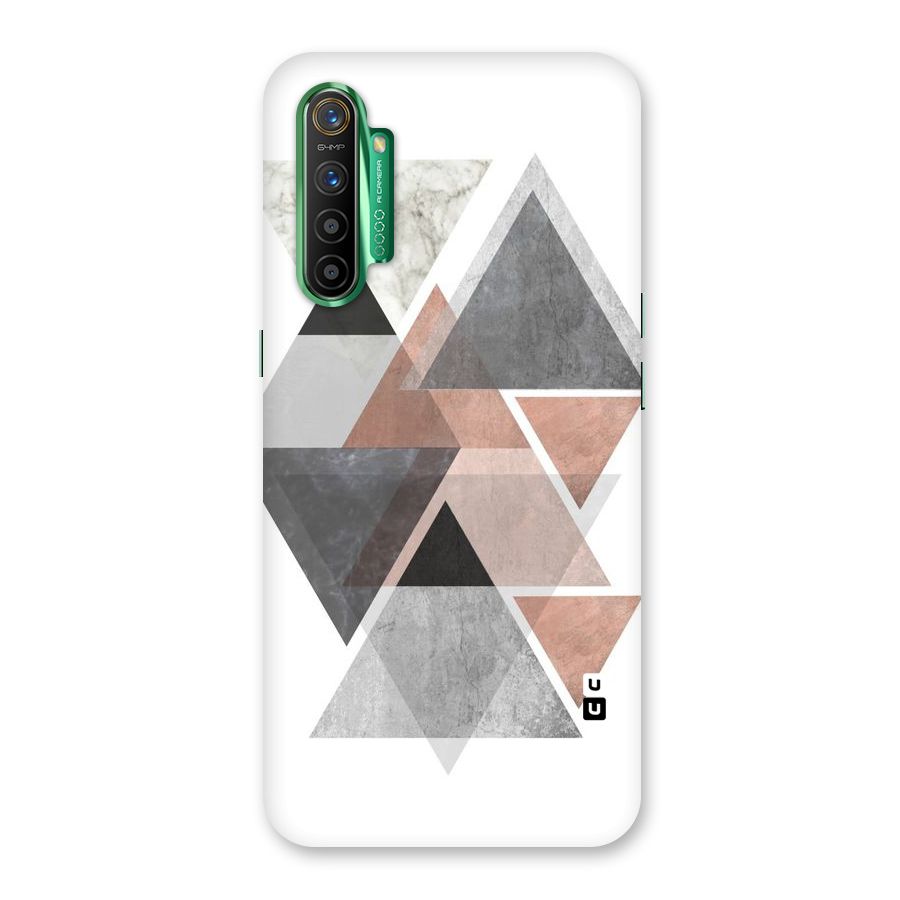 Abstract Diamond Pink Design Back Case for Realme X2
