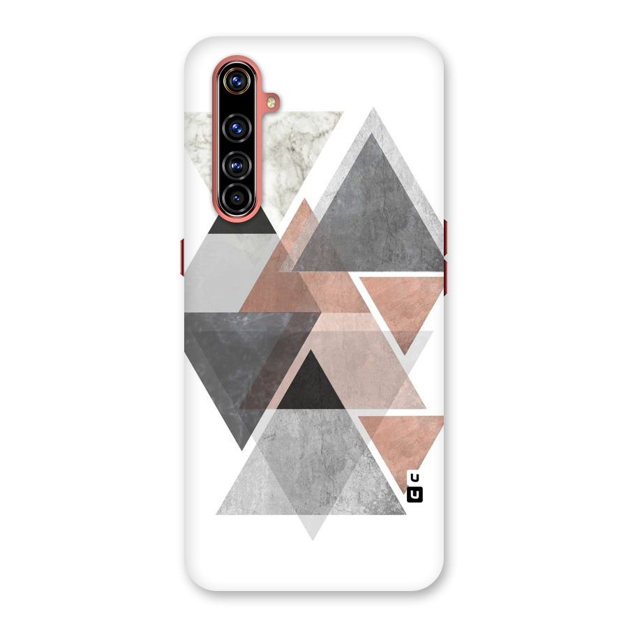 Abstract Diamond Pink Design Back Case for Realme X50 Pro