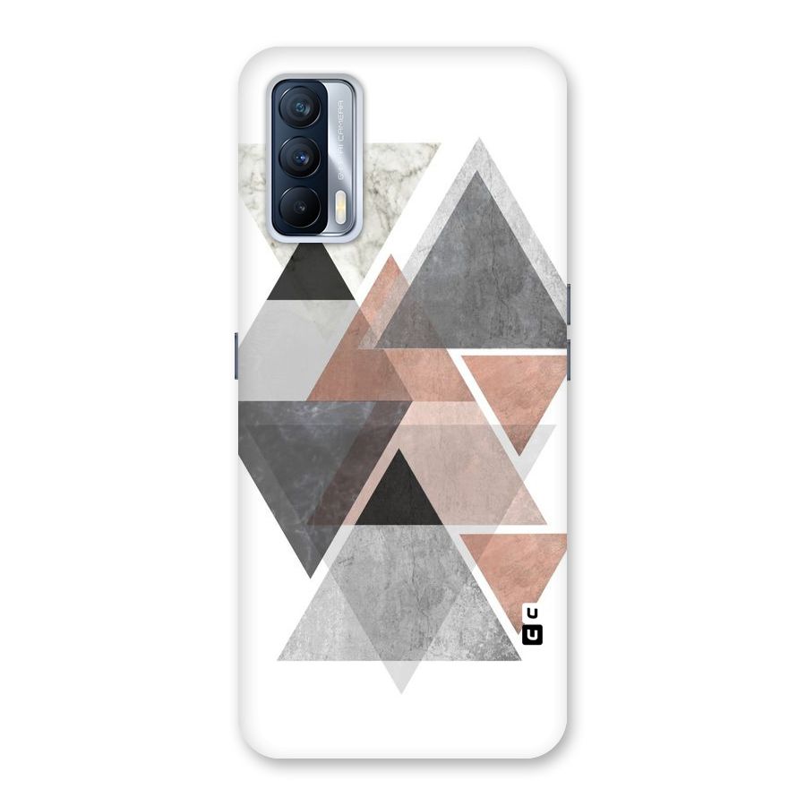 Abstract Diamond Pink Design Back Case for Realme X7