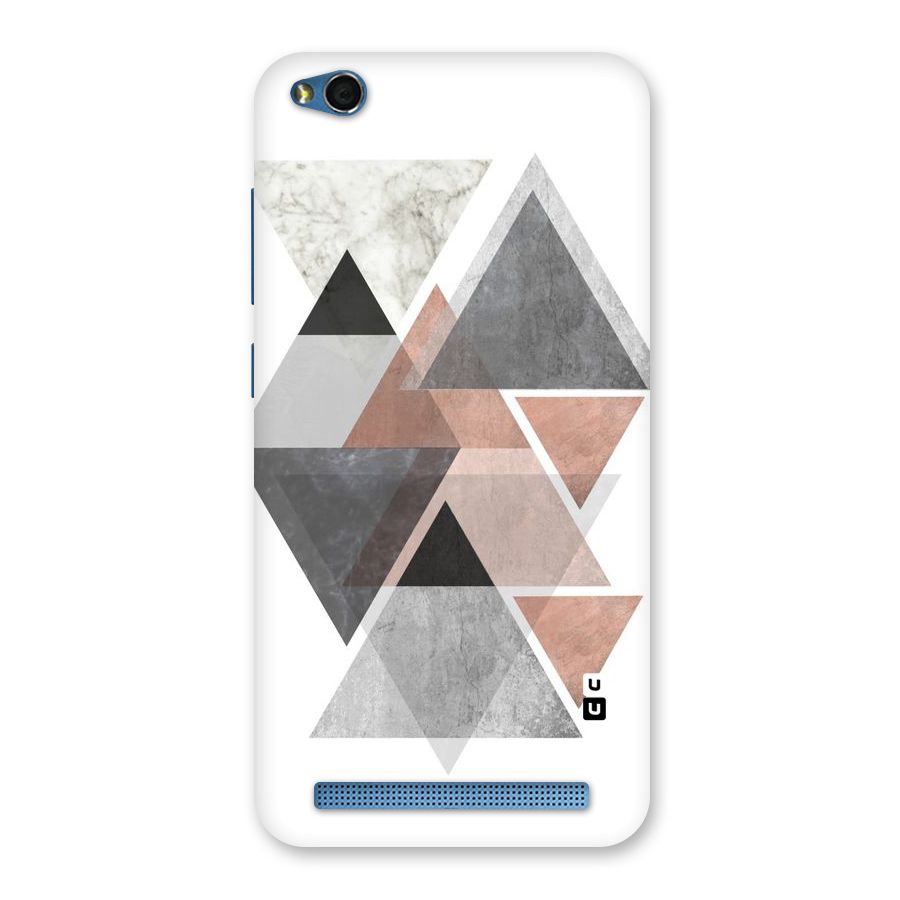 Abstract Diamond Pink Design Back Case for Redmi 5A