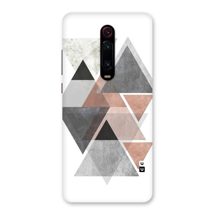 Abstract Diamond Pink Design Back Case for Redmi K20