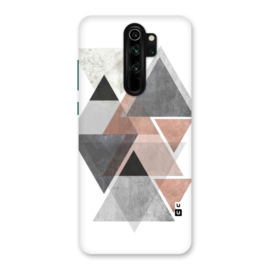 Abstract Diamond Pink Design Back Case for Redmi Note 8 Pro