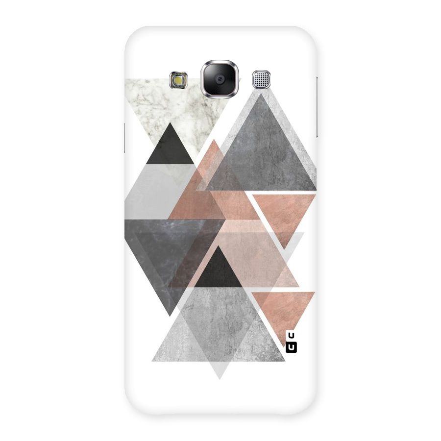 Abstract Diamond Pink Design Back Case for Samsung Galaxy E5
