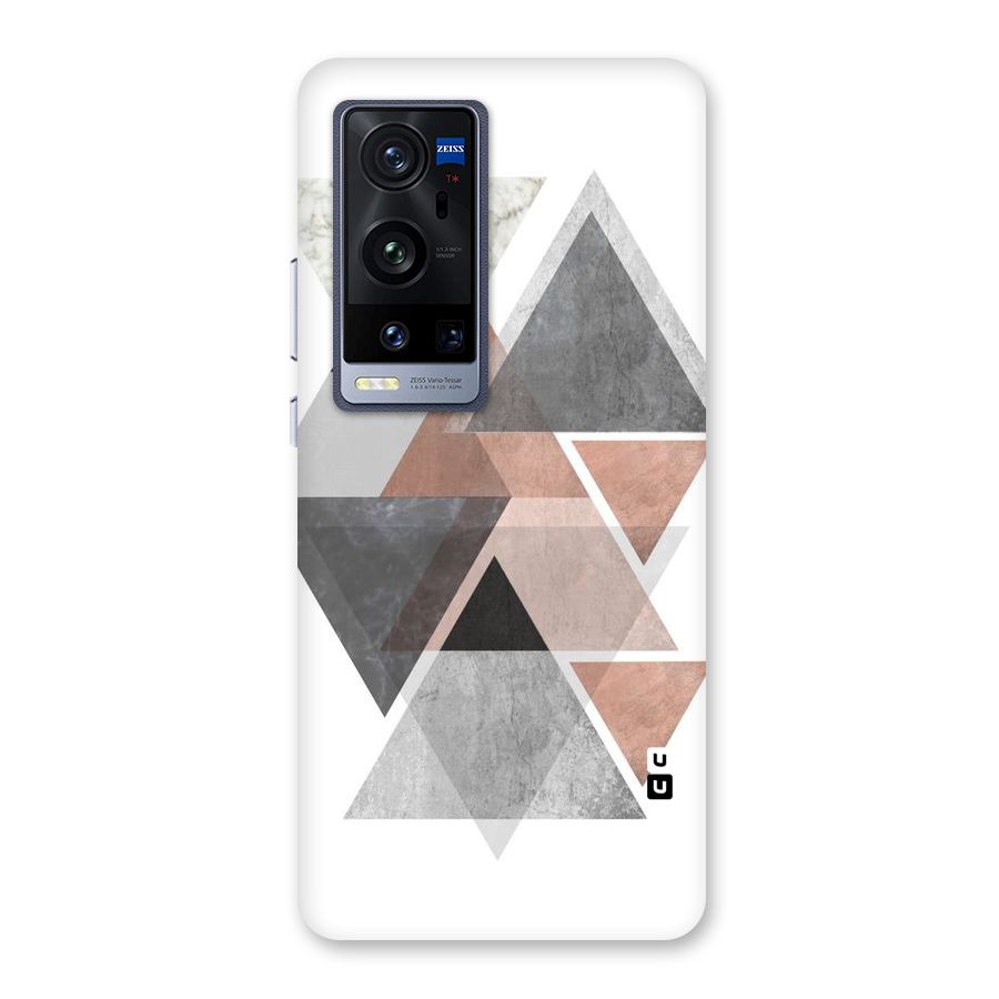 Abstract Diamond Pink Design Back Case for Vivo X60 Pro Plus