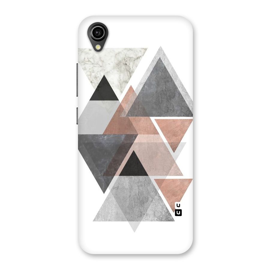 Abstract Diamond Pink Design Back Case for Vivo Y90