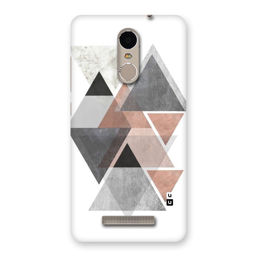 Abstract Diamond Pink Design Back Case for Xiaomi Redmi Note 3