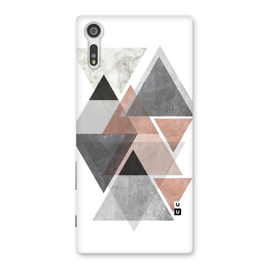 Abstract Diamond Pink Design Back Case for Xperia XZ