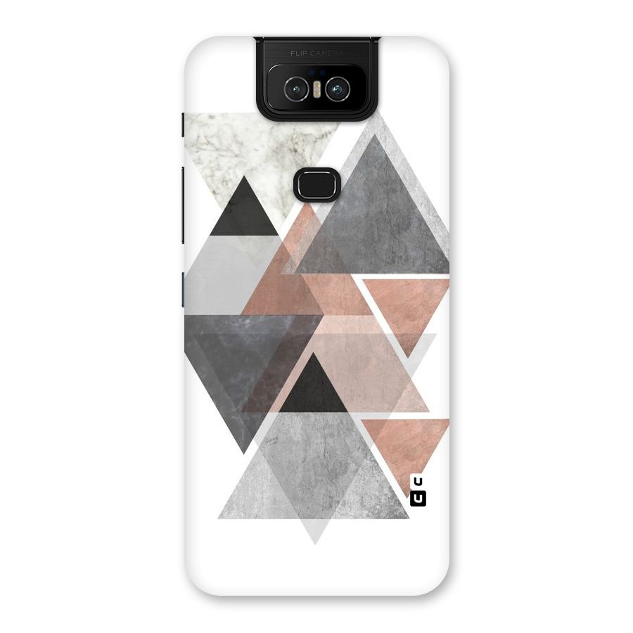 Abstract Diamond Pink Design Back Case for Zenfone 6z